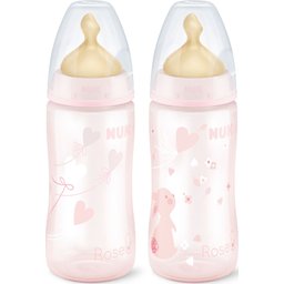 Nuk™ biberón First Choice tetina látex orificio M talla 1 300ml 1ud 1ud