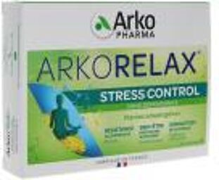 Arkorelax Stress Control - 30 Cp - Boîte 30 comprimés