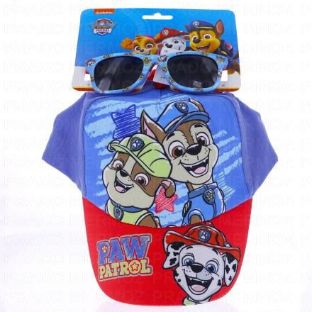Lunettes de soleil et Casquette pat'patrouille taille 53