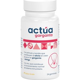 Actúa Gorge Gommes Saveur Citron 24 Unités