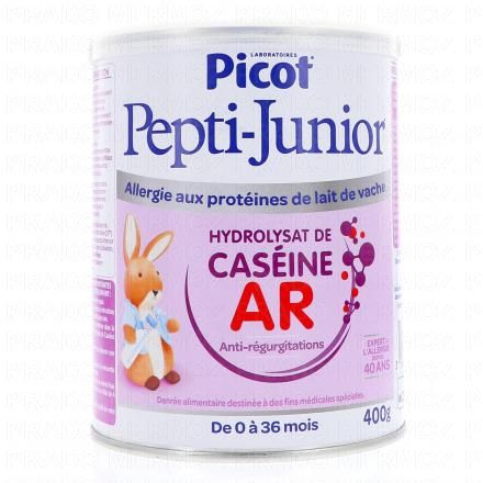 Pepti Junior hydrolysat de caséine AR 0-36 mois 400g