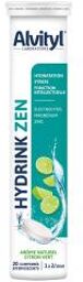 Hydrink Zen Goüt Citron Vert 20 Comprimés Effervescents - Tube