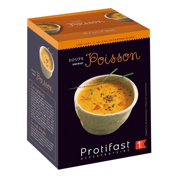 Soupe Hyperprotéinée Soupe de Poisson 7 sachets