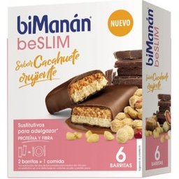 BiManán Barre Cacahuète Croquante 6uts