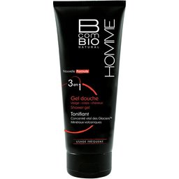 B COM BIO Organic Homme Gel douche tonifiant 3 en 1