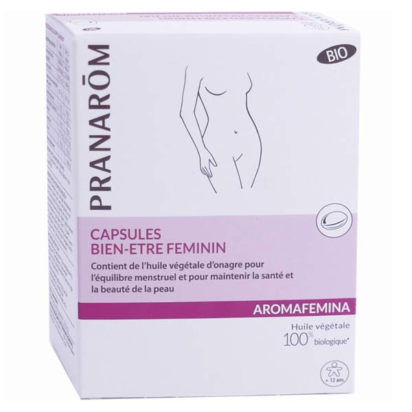 Aromafemina Bien Etre Féminin Onagre Bio 30 capsules