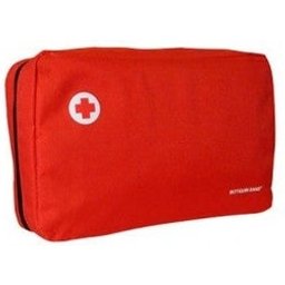 Sans trousse de premiers soins ROL pleine de nylon rouge