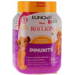 Kids Immunité Le Roi Lion 50 Gommes