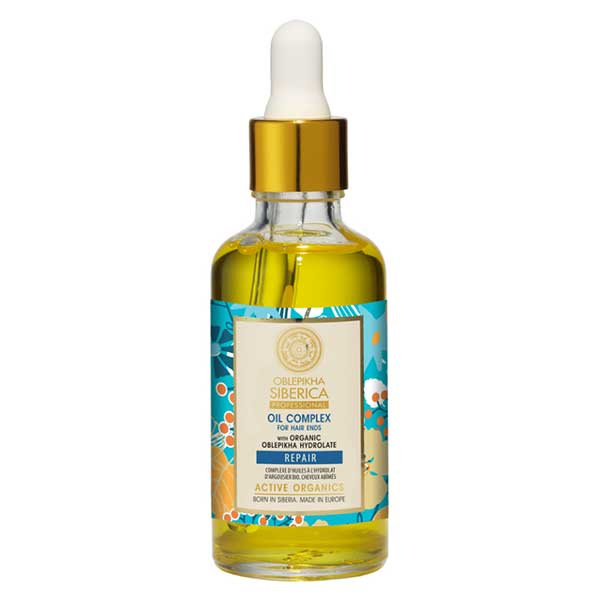 - Complexe d'Huiles d'Argousier soin des cheveux abimés 50ml