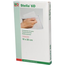 Stella 6D Compresses Stériles 10X20Cm