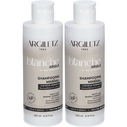 Argile Blanche Shampooing Minéral Cheveux Normaux