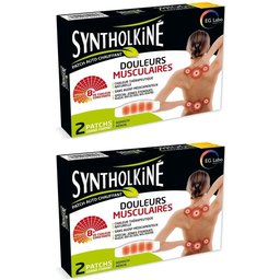 SyntholKiné Patch Auto-Chauffant Grand Format B/2