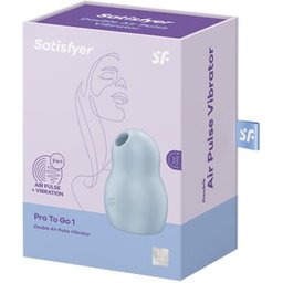 Pro To Go 1 Stimulateur et Vibrateur Bleu 1ut