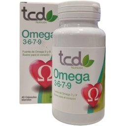 Tcd Nutrición Omega 3-6-7-9 40caps