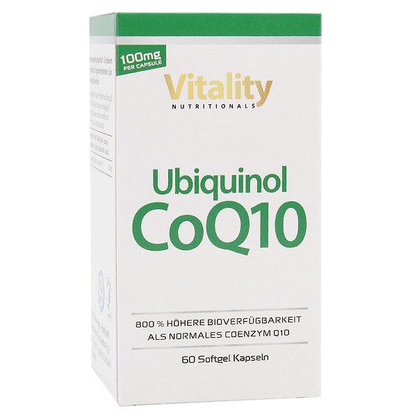 Ubiquinol 100mg 60 capsules