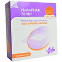 Evolupharma Hydrophar Pansement Hydrocellulaire Talon 10uts