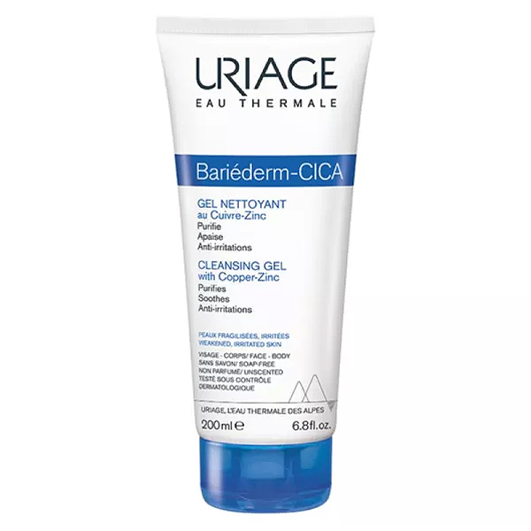 Bariéderm-Cica Gel Nettoyant Anti-Irritations Peaux Sensibles 200ml