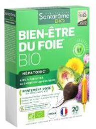 Bien-Être du Foie Bio (20 Ampoules) - Boîte 20 ampoules