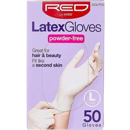 Powder Free Latex Gloves L 50uts