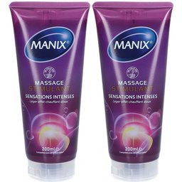 Manix® Gel de massage stimulant Sensations intenses