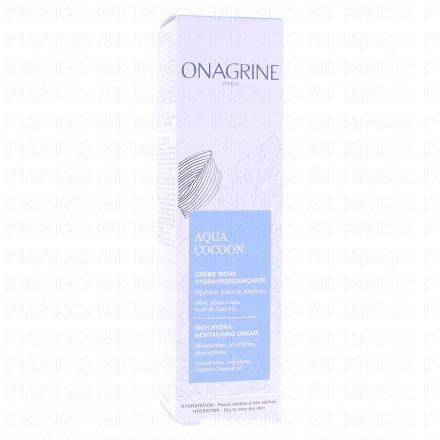 ONAGRIANE Aqua Cocoon Crème riche hydra-ressourçante 40ml