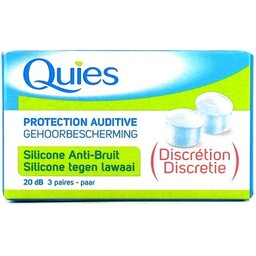 Protection Auditive Silicone AntiBruit boîte de 6 unités