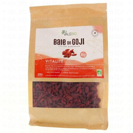 Super fruits baie de goji séchées sachet 500g