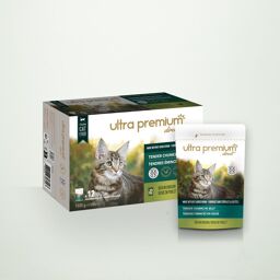 Sachets Fraîcheur Chaton / Chat adulte Sans Céréales - Tendres émincés en gelée riches en poulet