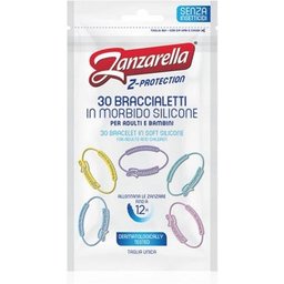 Zanzarella Z-Protection Bracelets Anti Moustiques 30uts