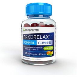 Arkorelax Sommeil Gummies Sans Sucre 30uts