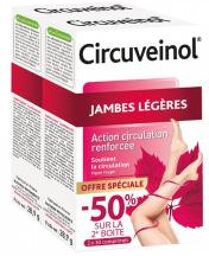 Circuveinol Jambes Légères Lot de 2 x 30 Comprimés Offre Spéciale - Lot 2 x 30 Comprimés