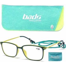 Gafas de Lectura Metal Verde Amarillo 3.50 1ud