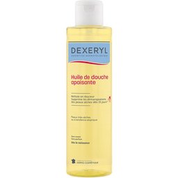 Essentiel huile de douche apaisante 200ml, peaux très sèches ou à tendance atopique, sans savon, sans parfum. Dès la naissance.