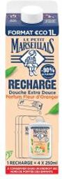 Extra Doux Douche Fleur d'Oranger Bio Éco-Recharge 1 L