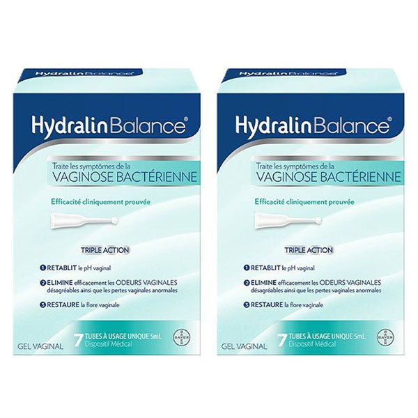 Balance Gel Vaginal Contre Vaginose Bactérienne Triple Action Lot de 2 x 7 tubes