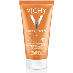 Capital Soleil Crema Facial Acabado Seco SPF50+ 50ml