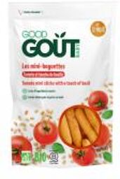 Mini-Baguettes Tomate et Touche de Basilic Dès 12 Mois Bio 70 g - Sachet 70 g