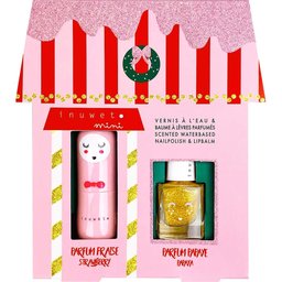 Mini Maison Juliette Coffret Baume Fraise & Vernis Papaye