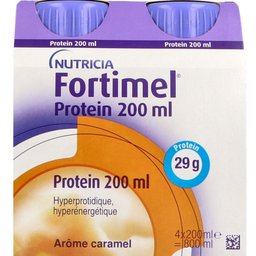 Protein, Denrée alimentaire destinée à des fins médicales spéciales, arôme carame