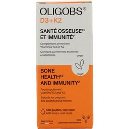 D3 + K2 Santé Osseuse Et Immunité 15ml
