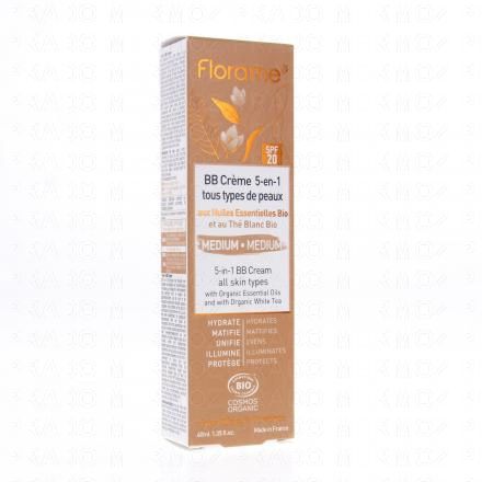 BB Crème 5 en 1 bio Teint médium 40ml