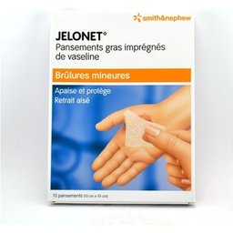 Jelonet 10 Cm X 10 Cm Boite De 10 Pansements