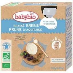 Brassé Brebis Prune d'Aquitaine 4x85g