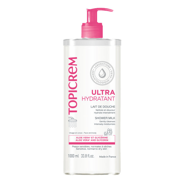 Lait de Douche ultra-hydratant  - Flacon-pompe 1 Litre