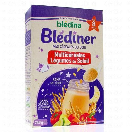 Blédiner - Céréales du soir multicéréales légumes du soleil 240g