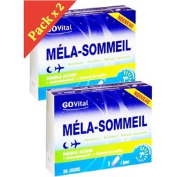 GoVital Mela sommeil 30 comprimés lot de 2