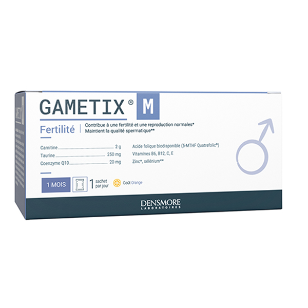 Gametix M Fertilité, Conception, Reproduction Homme - Cure de 1 mois