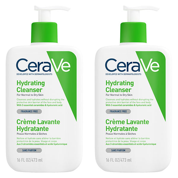 Nettoyants Crème Lavante Hydratante Visage Corps 2x473ml