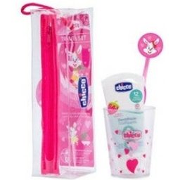 Ch Kit d'hygiène bucco-dentaire Rose 36M+ Ch