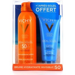 Ideal soleil brume hydratante invisible SPF50 200 ml